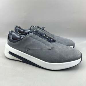 Wolf & Shepherd Supercrossover Shoes Men Size 12.5 Gray Suede Comfort Sneakers